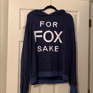 Wildfox “For Fox Sake” Hoodie